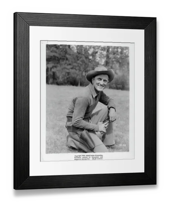 Framed Print : Kirk Douglas In The Indian Fighter Framed Print : Kirk Douglas In The Indian Fighter