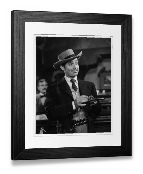 Framed Print : Clark Gable In Honky Tonk Framed Print : Clark Gable In Honky Tonk