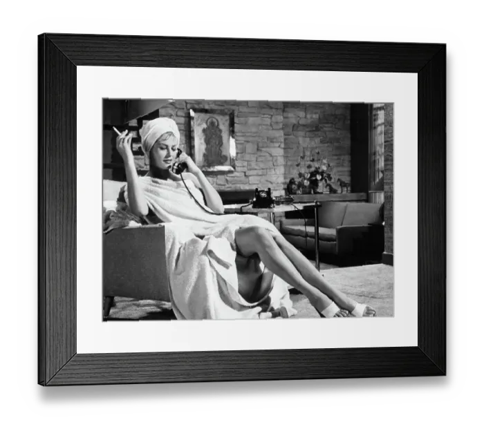 Framed Print : Anita Ekberg In Hollywood Or Bust Framed Print : Anita Ekberg In Hollywood Or Bust