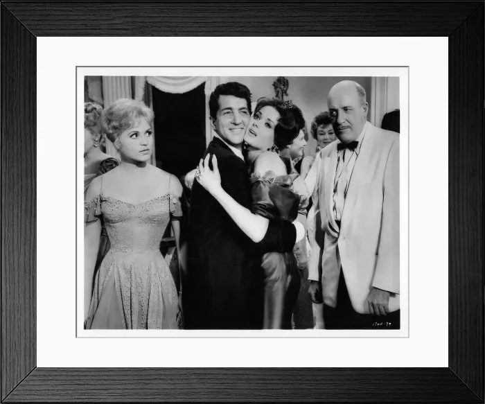 Framed Print : Judy Holliday And Dean Martin In Bells Are Ringing Framed Print : Judy Holliday And Dean Martin In Bells Are Ringing