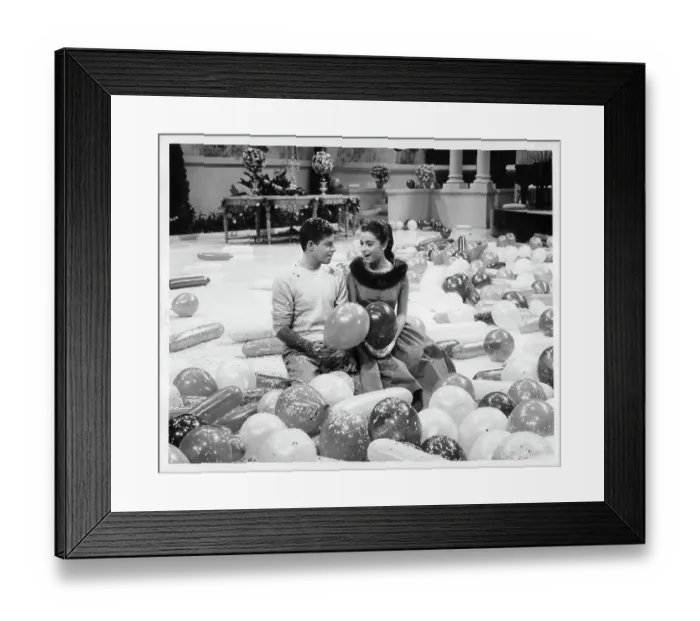 Framed Print : Jerry Lewis And Anna Maria Alberghetti In Cinderfella Framed Print : Jerry Lewis And Anna Maria Alberghetti In Cinderfella