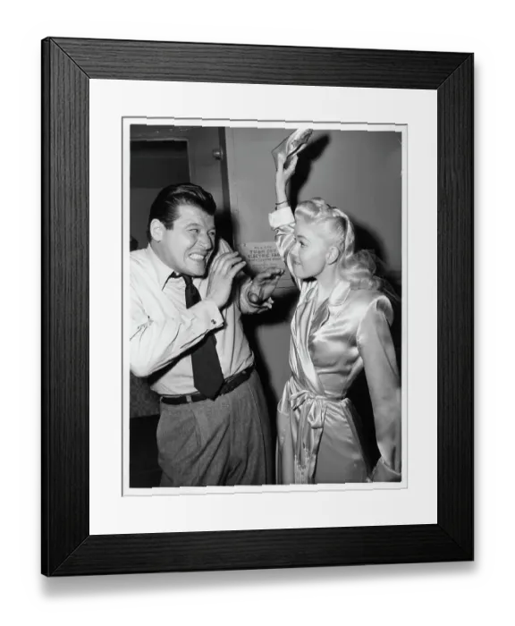 Framed Print : Jack Carson And Doris Day In My Dream Is Yours Framed Print : Jack Carson And Doris Day In My Dream Is Yours