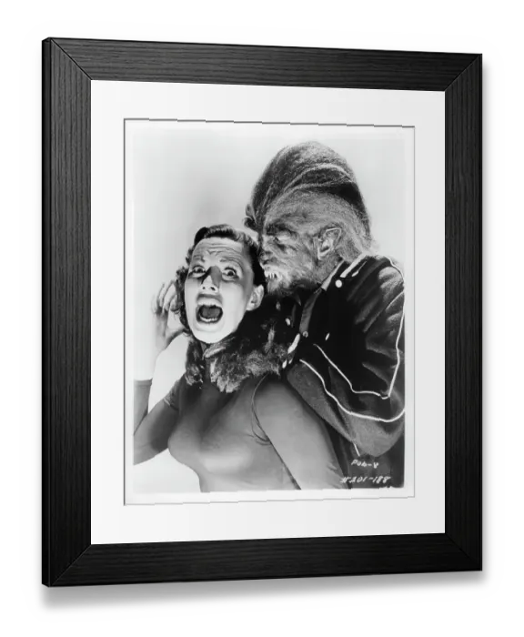 Framed Print : I Was A Teenage Werewolf Framed Print : I Was A Teenage Werewolf
