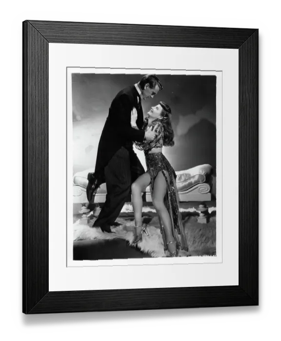 Framed Print : Gary Cooper And Barbara Stanwyck In Ball Of Fire Framed Print : Gary Cooper And Barbara Stanwyck In Ball Of Fire