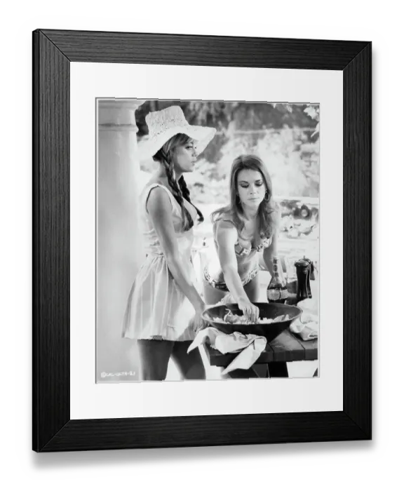Framed Print : Dyan Cannon And Natalie Wood In Bob & Carol & Ted & Alice Framed Print : Dyan Cannon And Natalie Wood In Bob & Carol & Ted & Alice