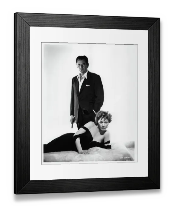 Framed Print : Glenn Ford And Gloria Grahame In The Big Heat Framed Print : Glenn Ford And Gloria Grahame In The Big Heat