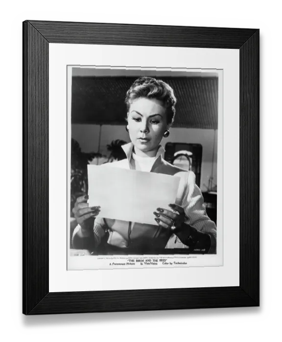 Framed Print : Mitzi Gaynor In The Birds And The Bees Framed Print : Mitzi Gaynor In The Birds And The Bees
