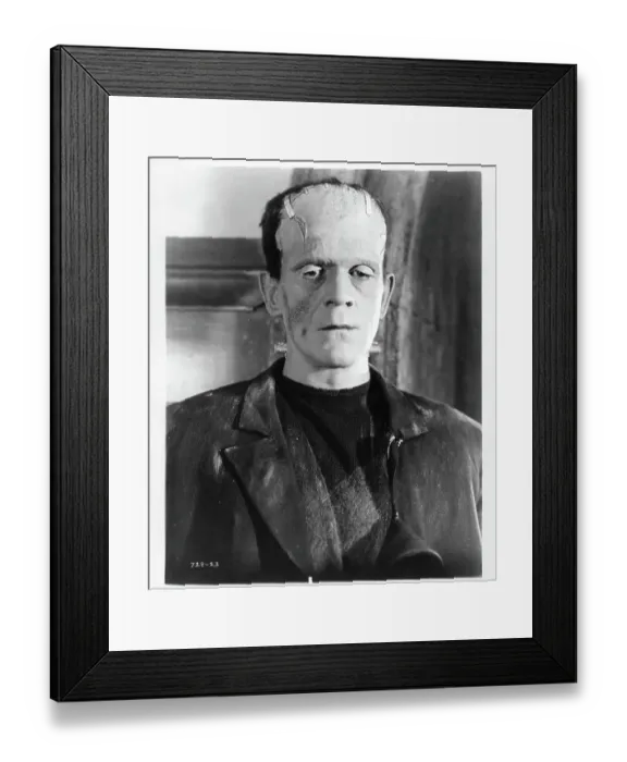 Framed Print : Boris Karloff In Bride Of Frankenstein Framed Print : Boris Karloff In Bride Of Frankenstein