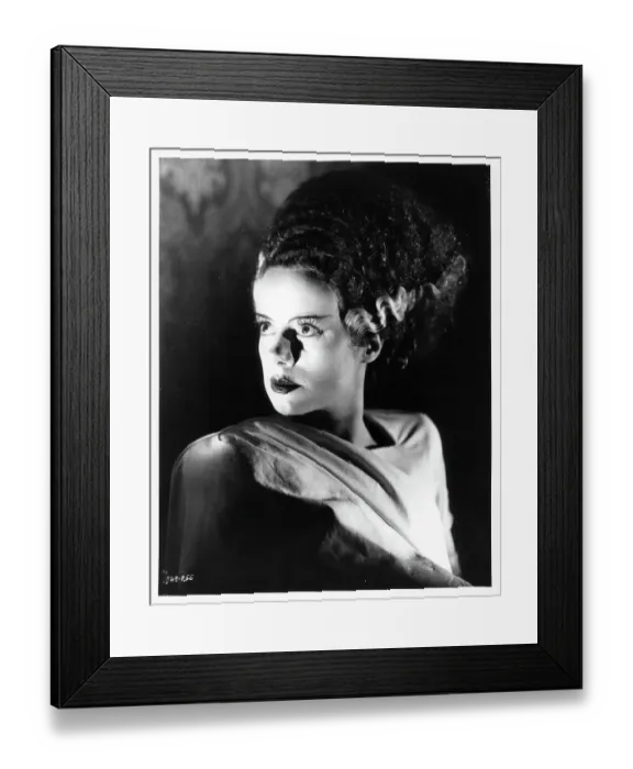 Framed Print : Elsa Lanchester In Bride Of Frankenstein Framed Print : Elsa Lanchester In Bride Of Frankenstein