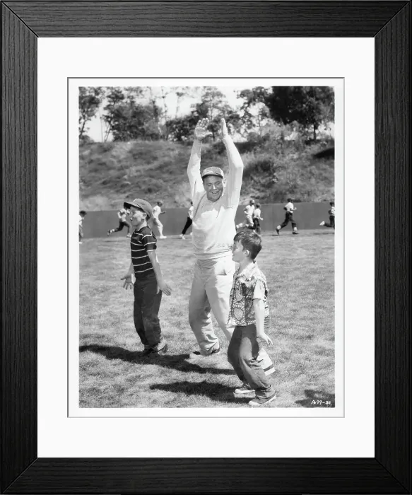 Framed Print : Tom Ewell In The Great American Pastime Framed Print : Tom Ewell In The Great American Pastime