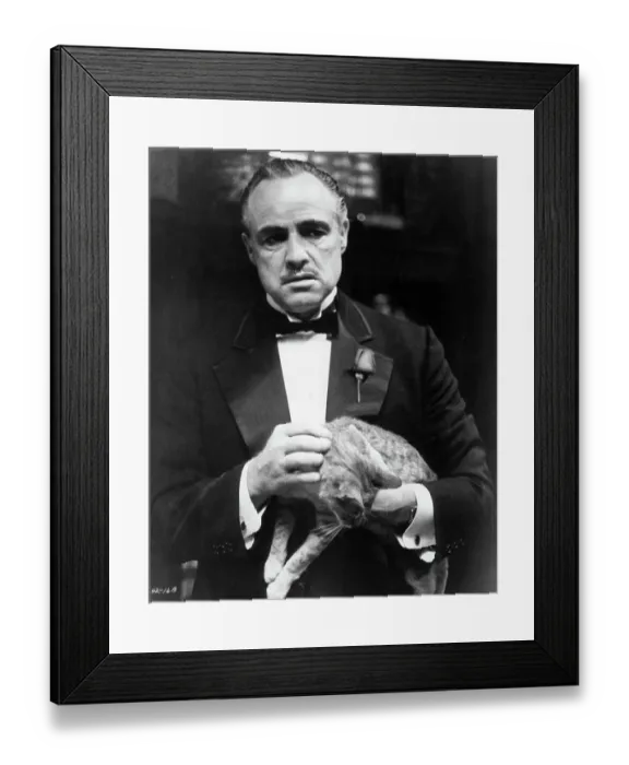 Framed Print : Marlon Brando In The Godfather Framed Print : Marlon Brando In The Godfather