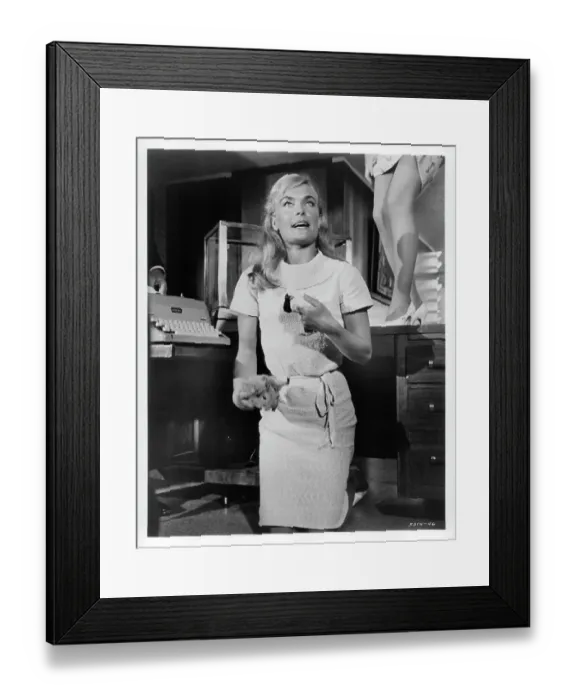 Framed Print : Shirley Eaton In Around The World Under The Sea Framed Print : Shirley Eaton In Around The World Under The Sea