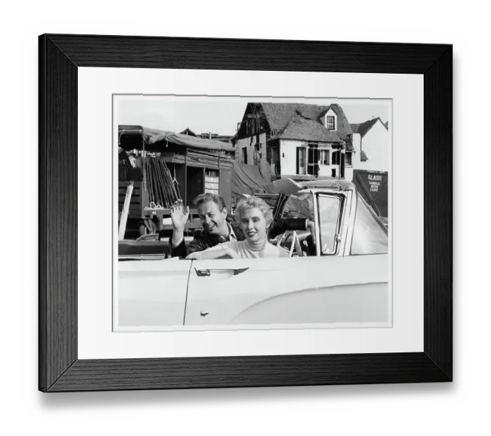 Framed Print : Mel Torme And Elinor Donahue In Girls Town Framed Print : Mel Torme And Elinor Donahue In Girls Town