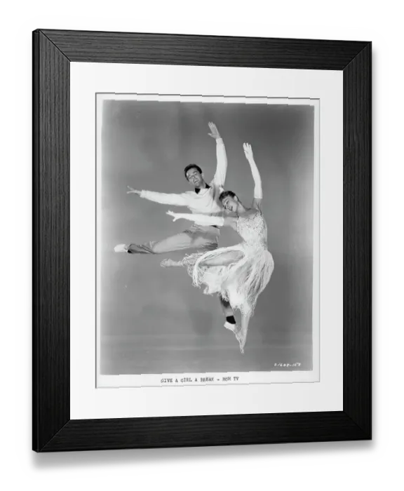 Framed Print : Gower Champion And Marge Champion In Give A Girl A Break Framed Print : Gower Champion And Marge Champion In Give A Girl A Break