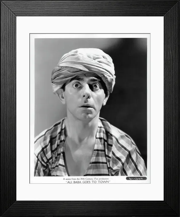 Framed Print : Eddie Cantor In Ali Baba Goes To Town Framed Print : Eddie Cantor In Ali Baba Goes To Town