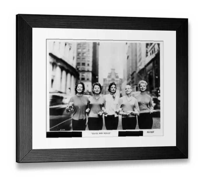 Framed Print : Guys And Dolls Framed Print : Guys And Dolls