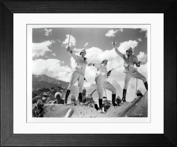 Framed Print : Cary Grant And Douglas Fairbanks Jr In Gunga Din