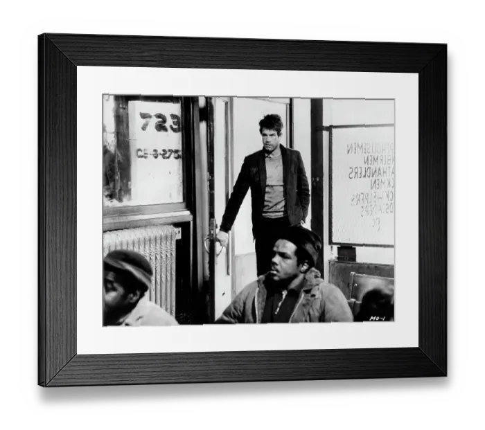 Framed Print : Warren Beatty In Mickey One Framed Print : Warren Beatty In Mickey One