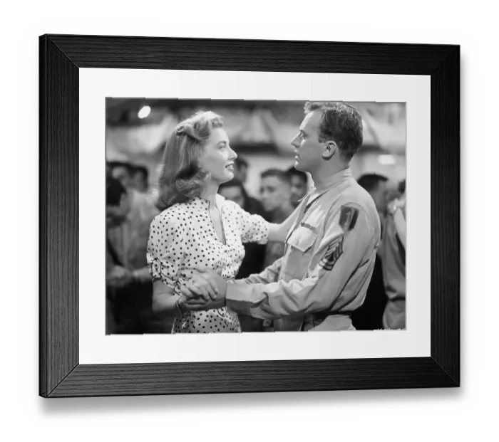 Framed Print : Peggy Dow And Arthur Kennedy In Bright Victory Framed Print : Peggy Dow And Arthur Kennedy In Bright Victory