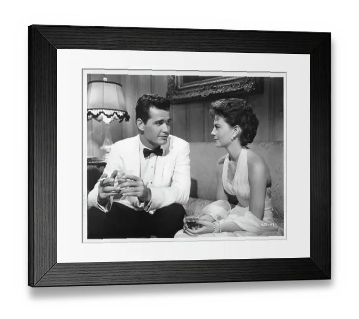 Framed Print : James Garner And Natalie Wood In Cash McCall Framed Print : James Garner And Natalie Wood In Cash McCall