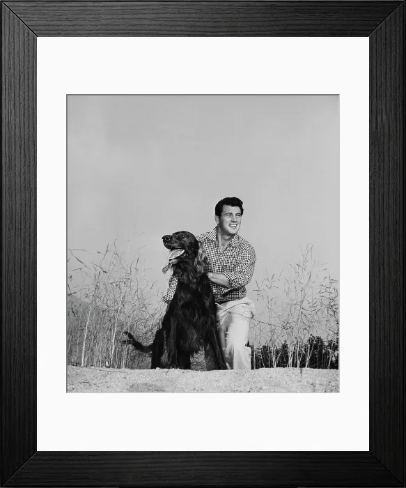 Framed Print : Rock Hudson Framed Print : Rock Hudson