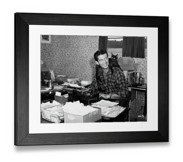 Framed Print : George Nader Framed Print : George Nader