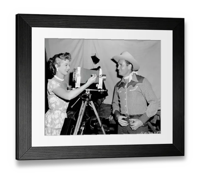 Framed Print : Gene And Gail Framed Print : Gene And Gail