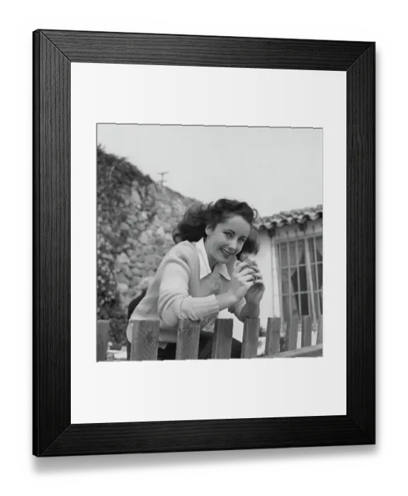 Framed Print : Elizabeth Taylor Framed Print : Elizabeth Taylor