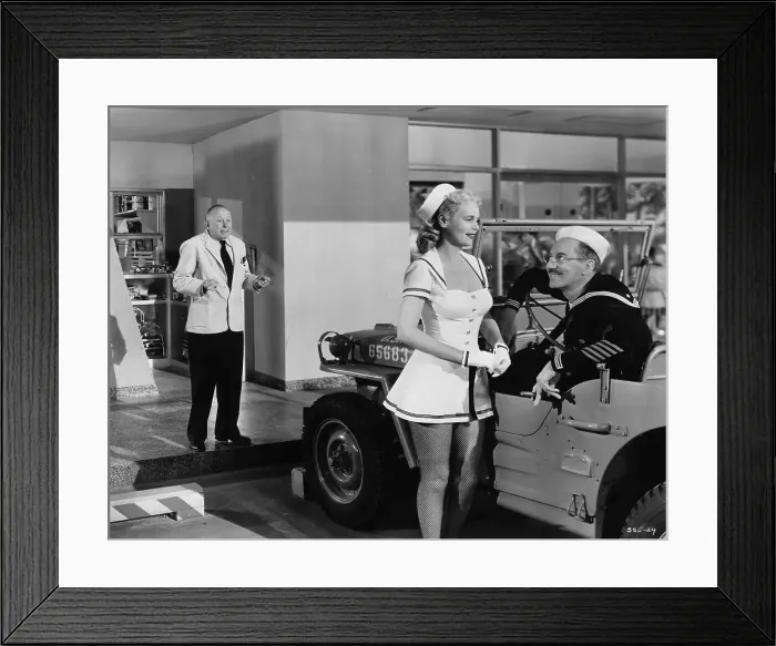 Framed Print : A Girl In Every Port Framed Print : A Girl In Every Port