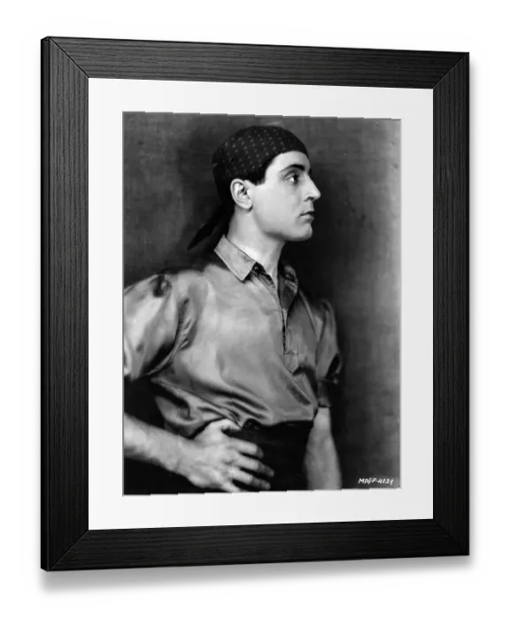 Framed Print : Bandolero. circa 1925: Argentinian actor Paul Ellis as he appears in The Framed Print : Bandolero. circa 1925: Argentinian actor Paul Ellis as he appears in The