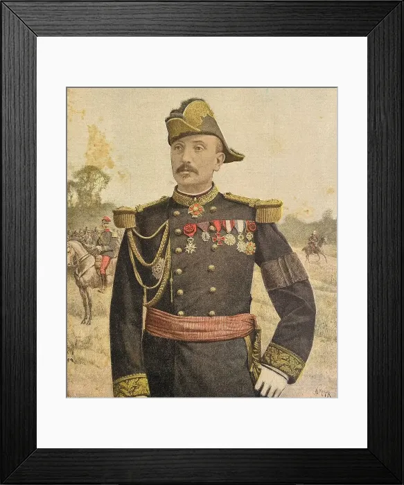 Framed Print : French General Le Mouton de Boisdeffre Framed Print : French General Le Mouton de Boisdeffre