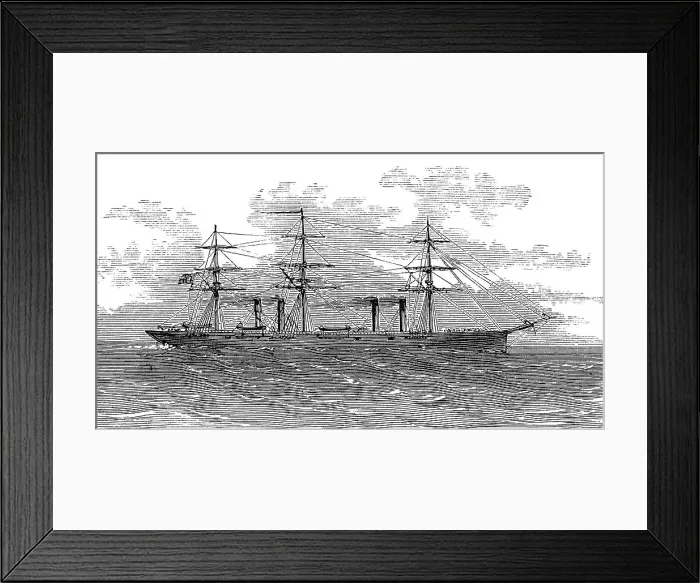 Framed Print : Sailing ship The Tennessee Framed Print : Sailing ship The Tennessee