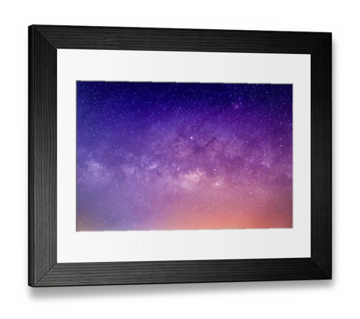 Framed Print : Milky way galaxy with stars and space dust in the universe Framed Print : Milky way galaxy with stars and space dust in the universe