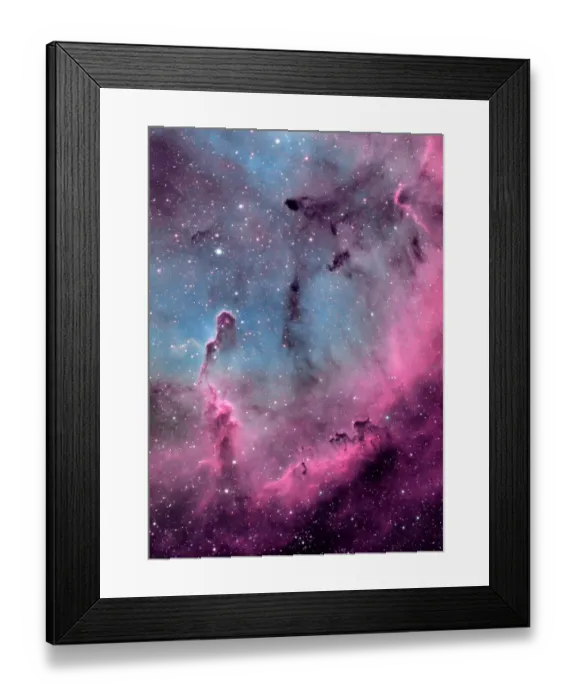 Framed Print : The Elephant's Trunk Nebula Framed Print : The Elephant's Trunk Nebula