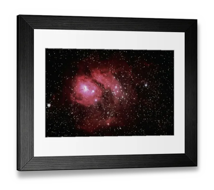 Framed Print : Lagoon Nebula Framed Print : Lagoon Nebula