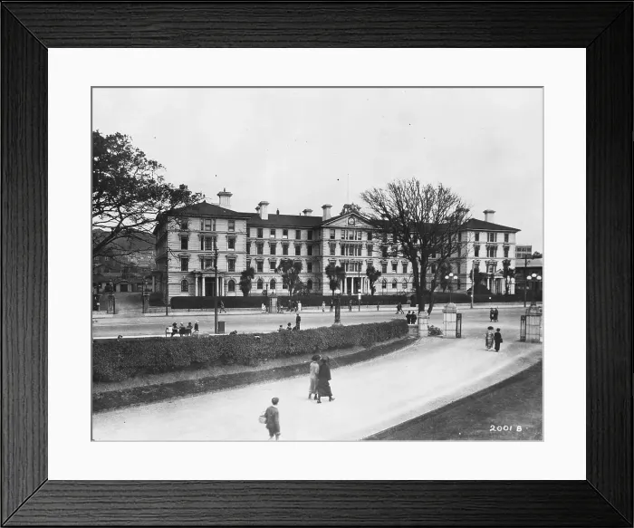 Framed Print : Government Building