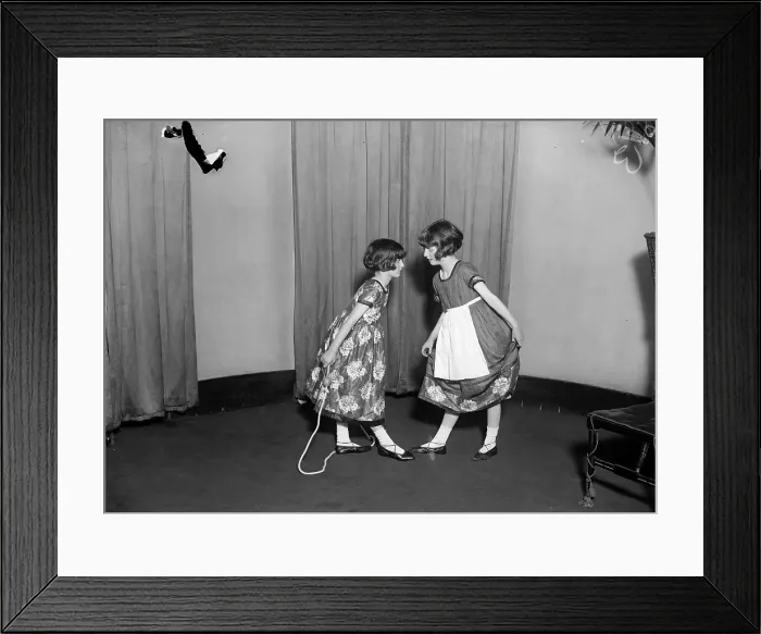 Framed Print : Little Ladies Framed Print : Little Ladies