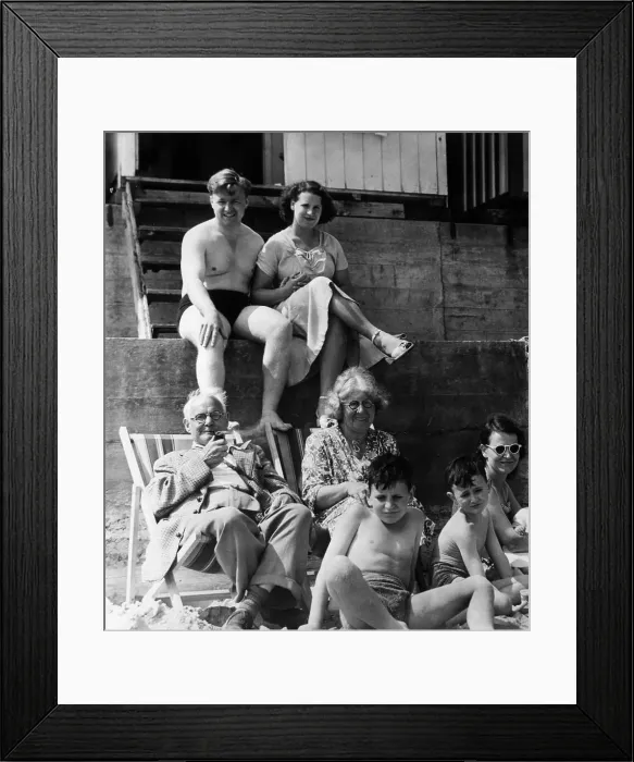 Framed Print : Family Holiday Framed Print : Family Holiday