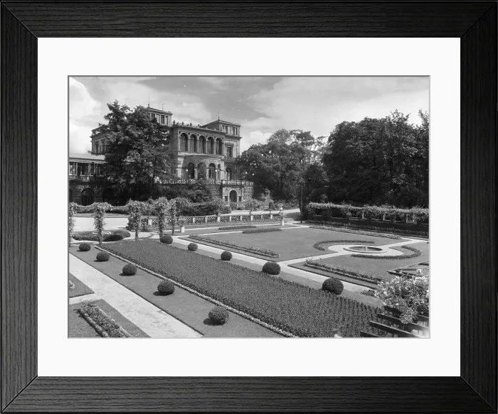 Framed Print : Villa Berg Framed Print : Villa Berg