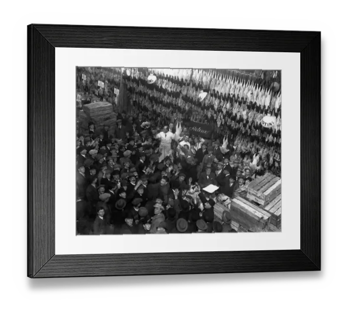 Framed Print : Turkey Auction Framed Print : Turkey Auction