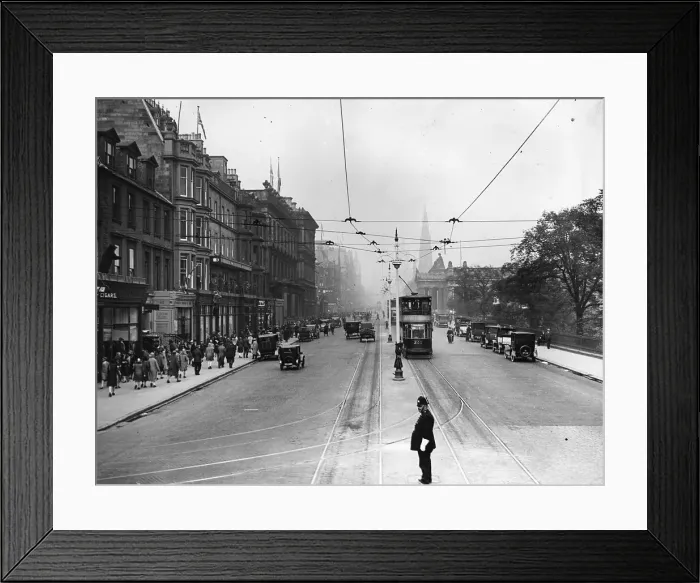 Framed Print : Princes Street Framed Print : Princes Street