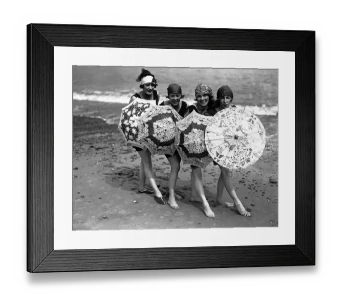 Framed Print : Bathing Girls Framed Print : Bathing Girls
