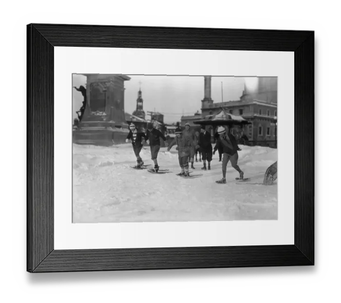 Framed Print : Winter Race Framed Print : Winter Race