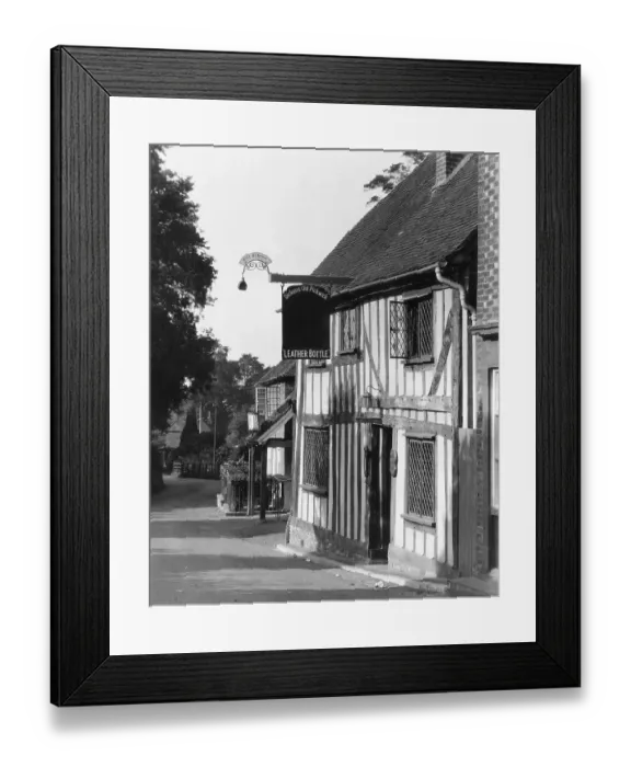 Framed Print : Leather Bottle Inn Framed Print : Leather Bottle Inn