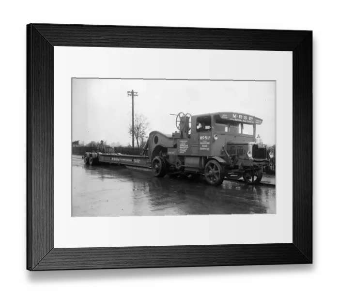 Framed Print : Large Lorry Framed Print : Large Lorry