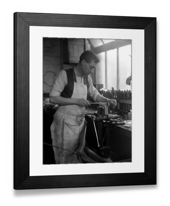 Framed Print : Silver Worker Framed Print : Silver Worker