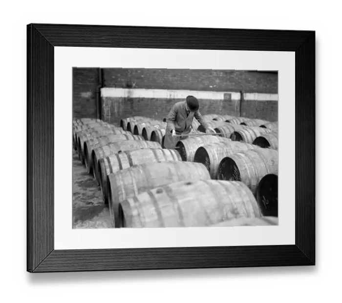 Framed Print : Measuring Barrels Framed Print : Measuring Barrels