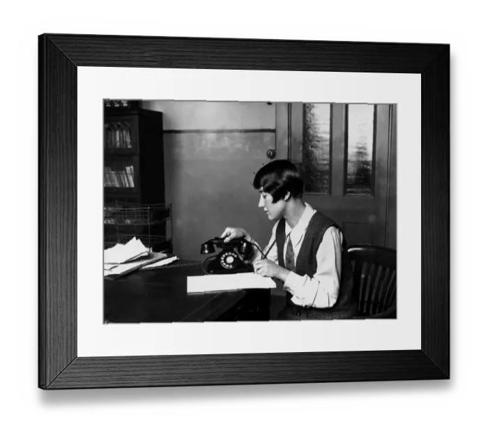 Framed Print : Modern Telephone Framed Print : Modern Telephone