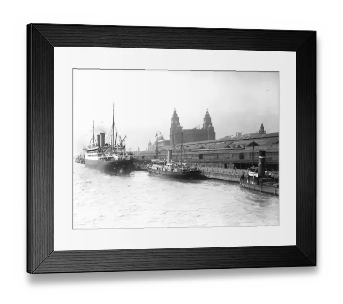 Framed Print : Liver Building Framed Print : Liver Building