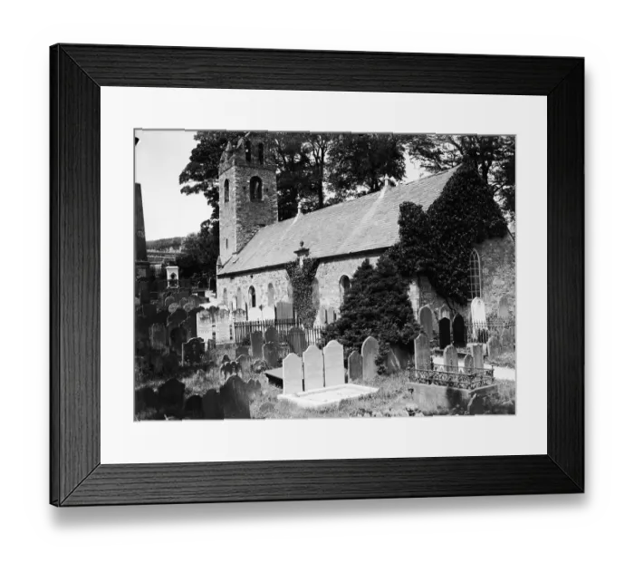 Framed Print : Village Church